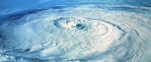 Hurricane from satellite view | CNA Insurance